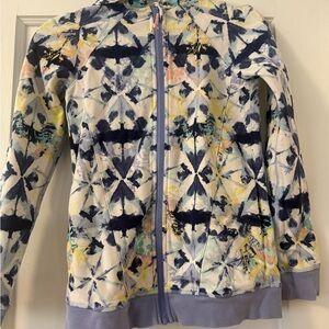 Ivivva (by lululemon kids hooded zip up sweatshirt, size 10)